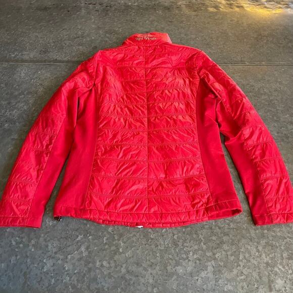 Detroit Red Wings NHL G III Sports Carl Banks Jacket Womens Small Puffer Quilted - Picture 8 of 13